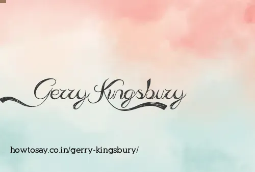 Gerry Kingsbury