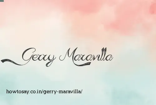 Gerry Maravilla