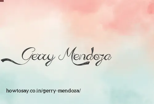 Gerry Mendoza