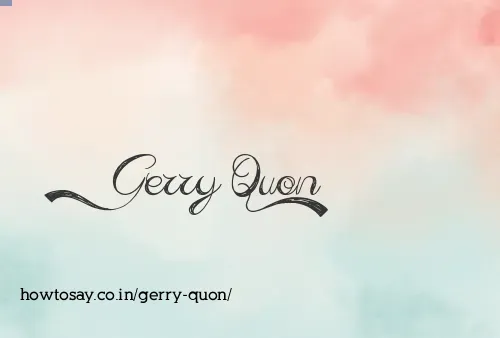 Gerry Quon