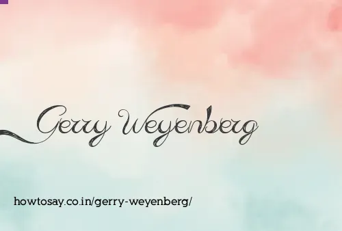 Gerry Weyenberg