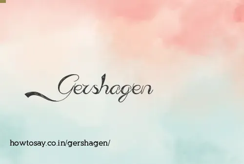 Gershagen