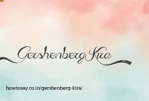 Gershenberg Kira