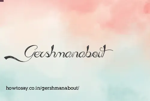Gershmanabout