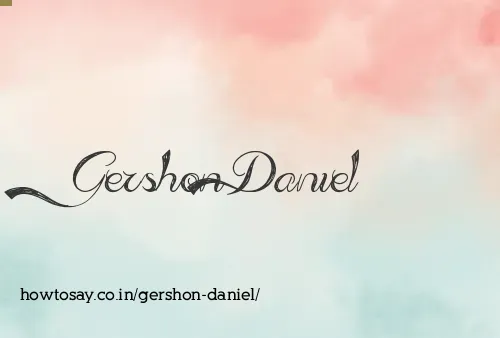 Gershon Daniel
