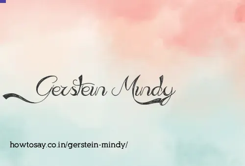 Gerstein Mindy