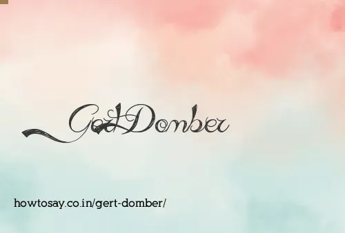 Gert Domber