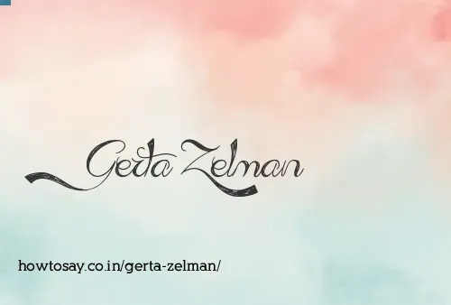Gerta Zelman