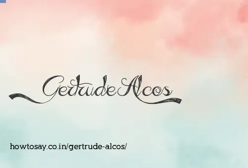 Gertrude Alcos