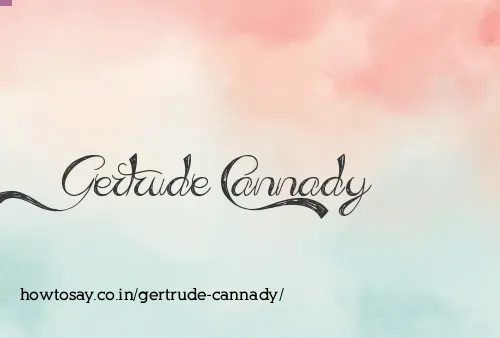 Gertrude Cannady