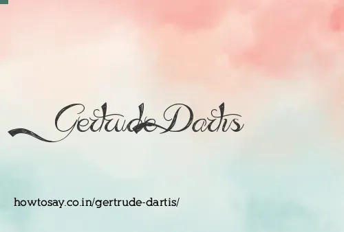 Gertrude Dartis