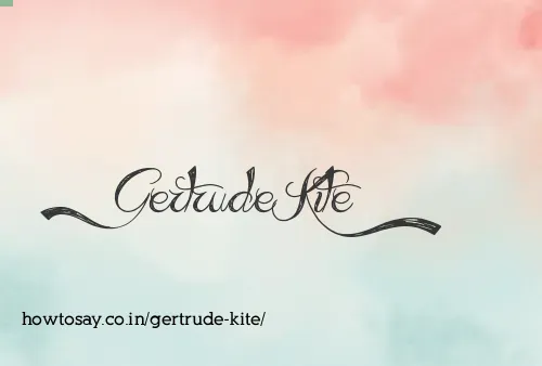 Gertrude Kite