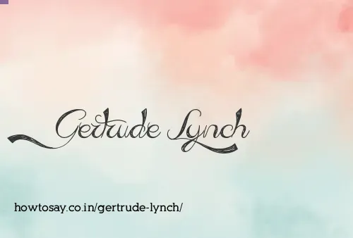 Gertrude Lynch