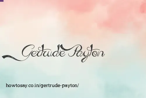 Gertrude Payton