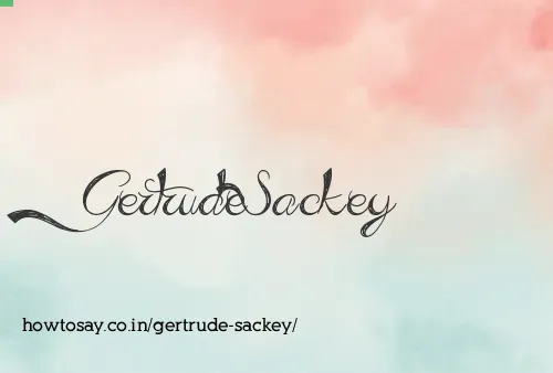 Gertrude Sackey