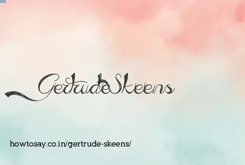 Gertrude Skeens