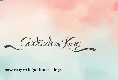 Gertrudes King