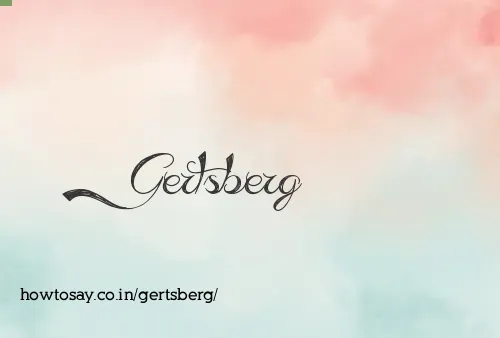 Gertsberg