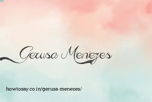 Gerusa Menezes