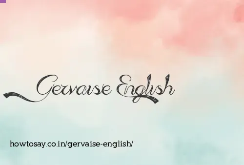Gervaise English