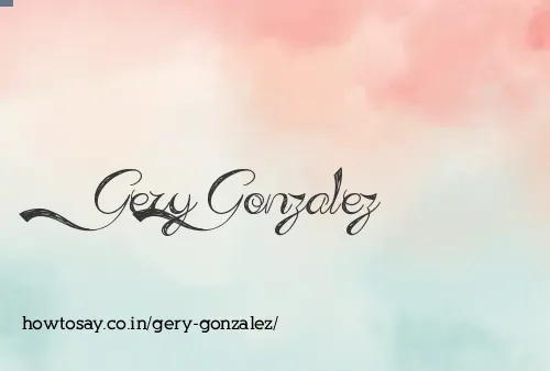 Gery Gonzalez