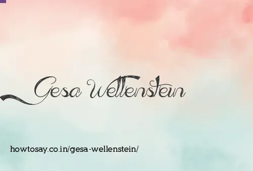 Gesa Wellenstein