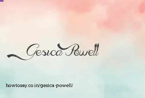 Gesica Powell