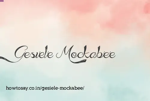 Gesiele Mockabee