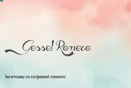 Gessel Romero