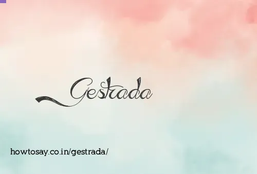 Gestrada