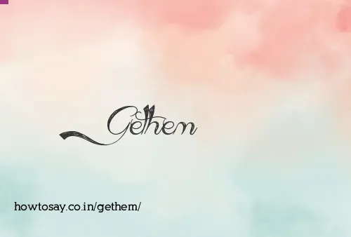 Gethem
