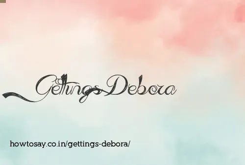 Gettings Debora