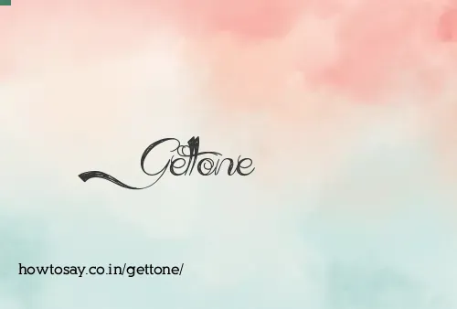 Gettone