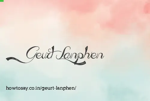 Geurt Lanphen