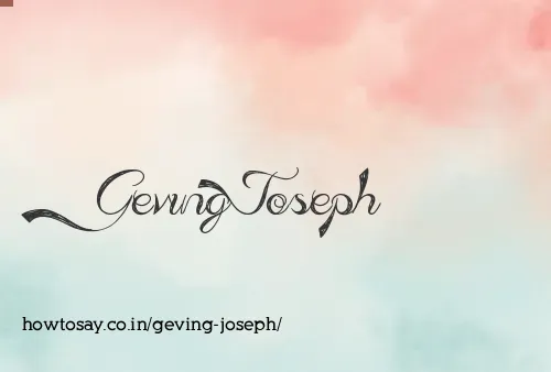 Geving Joseph
