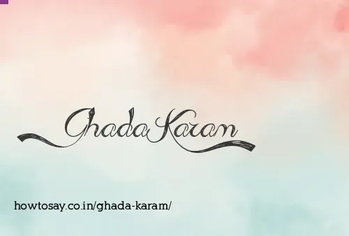 Ghada Karam