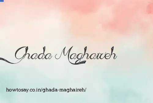 Ghada Maghaireh