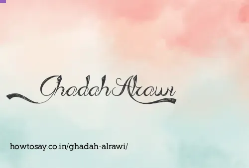 Ghadah Alrawi