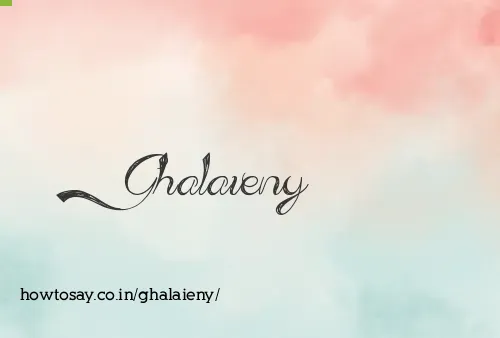 Ghalaieny