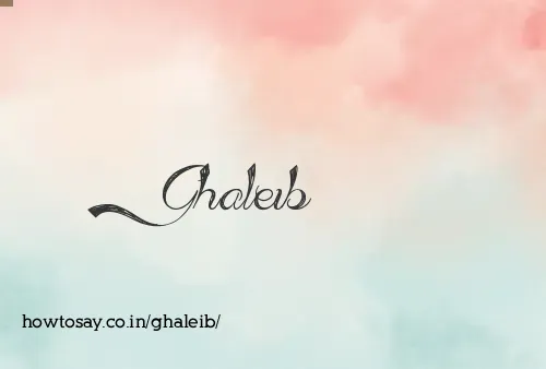 Ghaleib