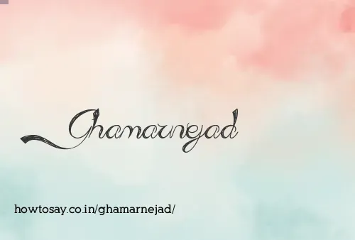 Ghamarnejad
