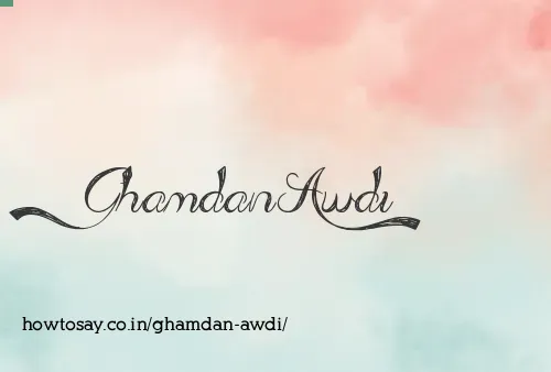 Ghamdan Awdi