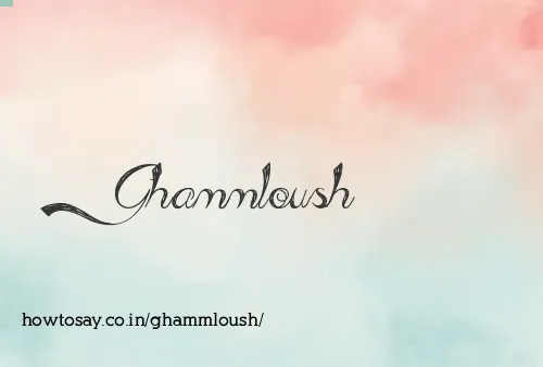 Ghammloush
