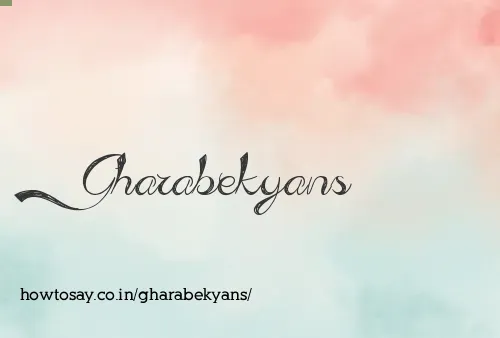 Gharabekyans