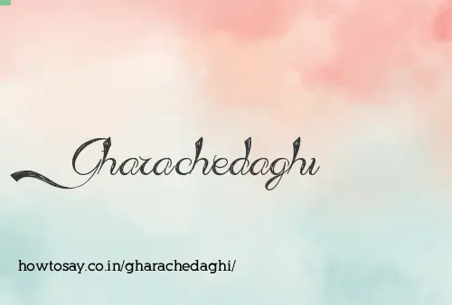 Gharachedaghi