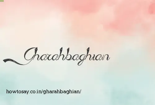 Gharahbaghian