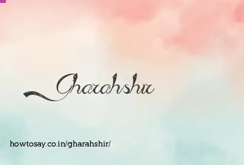 Gharahshir