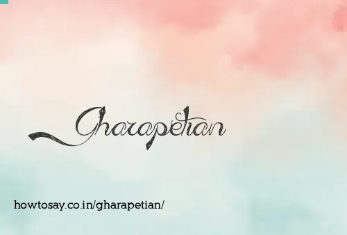 Gharapetian