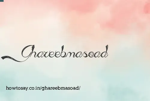 Ghareebmasoad