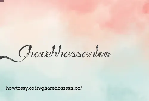 Gharehhassanloo